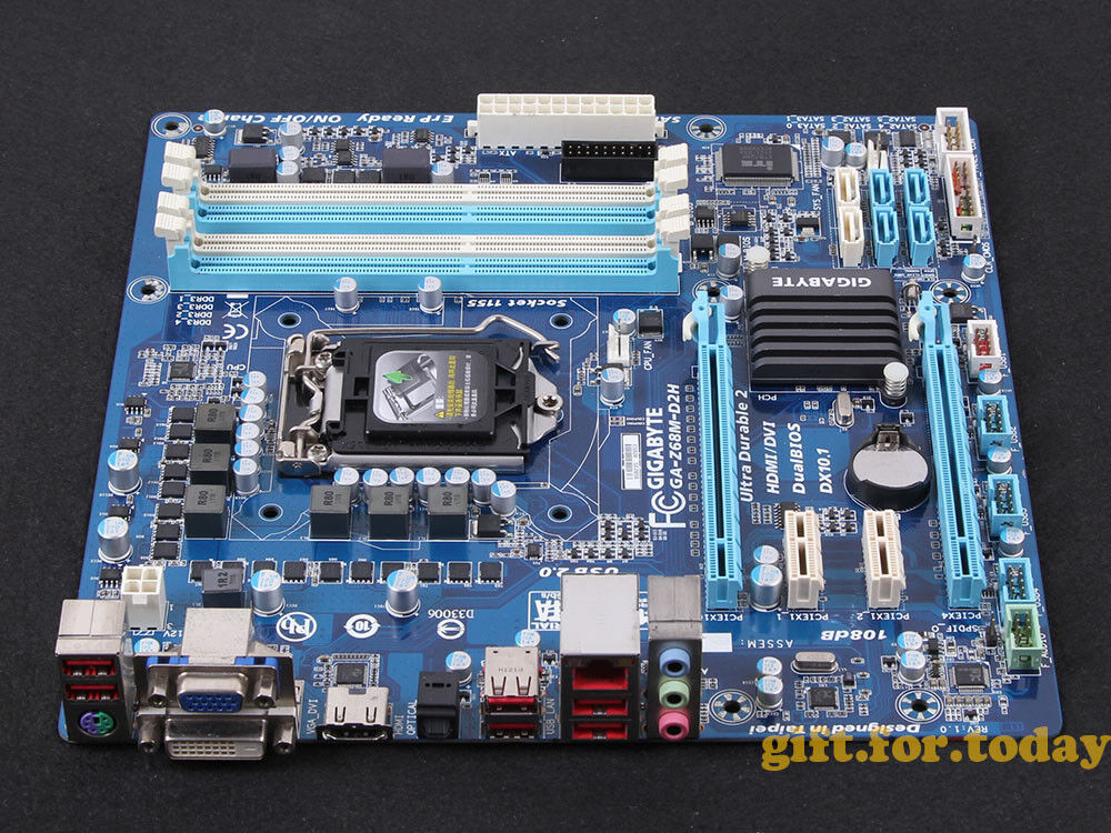 Original Gigabyte GA-Z68M-D2H Intel Z68 Motherboard LGA 1155 DDR3