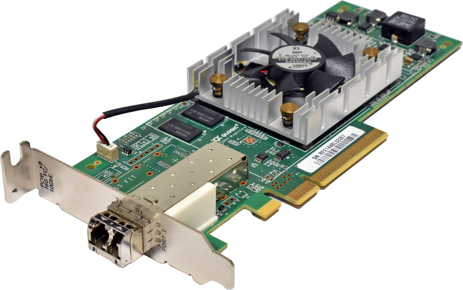 Fujitsu Qlogic QLE2670-F Network Card 1x 16Gbps FC Port PCIe HD8310405-57 LP
