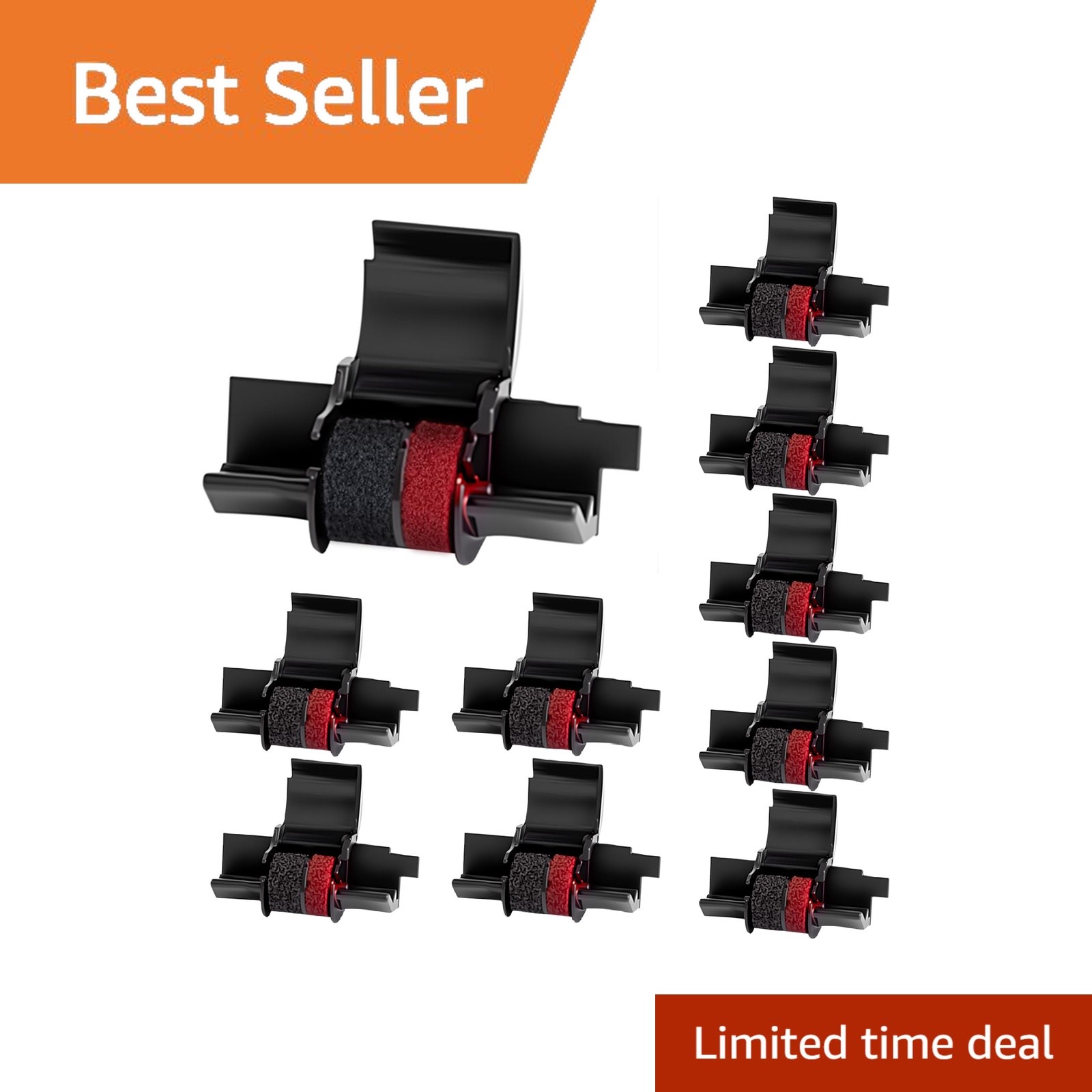 Msudoku 10 Pack IR40T Ribbons Black/Red