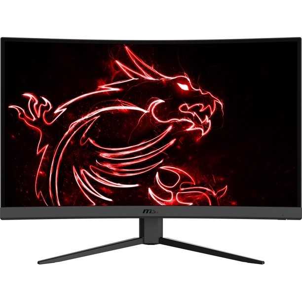 MSI Optix G32C4W 32Inch Curved 1920x1080 HDMI DP 165Hz 1ms FreeSync LCD Gaming