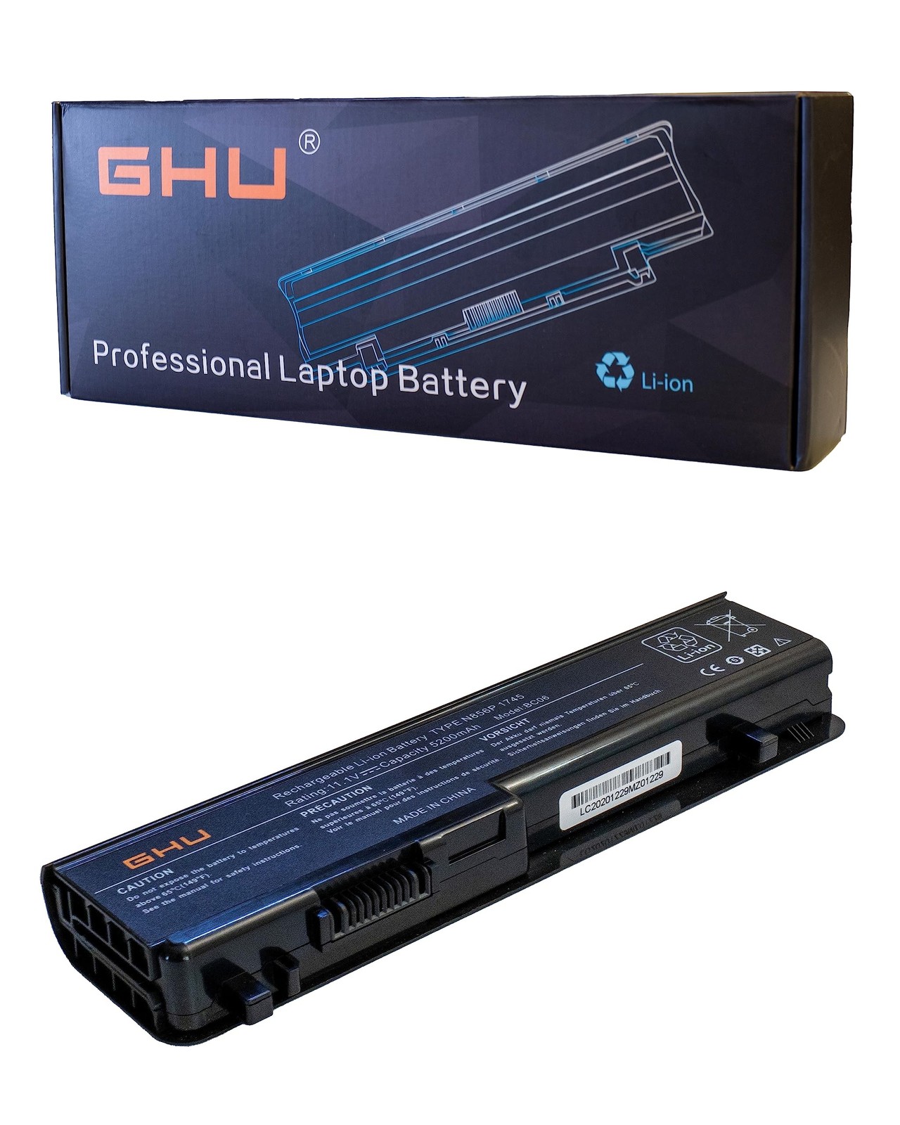 GHU New OEM 58 WH 6 Cell U164P N855P Battery Compatible for Studio 17 1745 17...