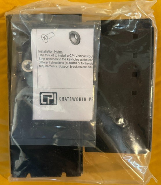 35700-701 35700701 Rack Bracket Kit PDU2-POSTRBK Chatsworth W/Hardware SEALED