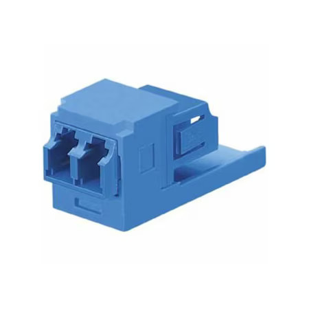 Pannet Cmdslczbu Adapter, Singlemode Duplex Lc Fiber, Blue