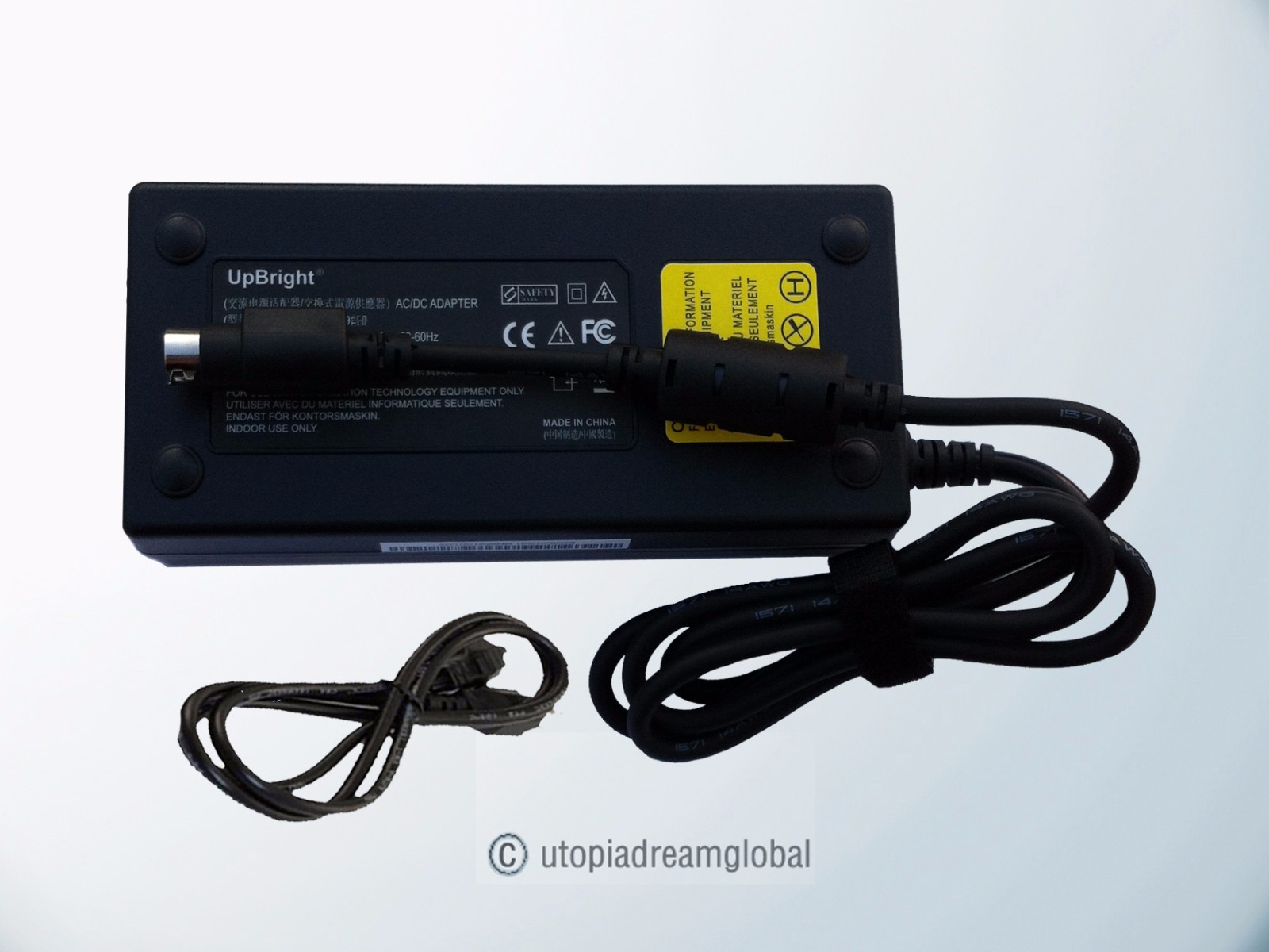 20V 11A 4-Pin AC Adapter For Dell Alienware Area 51-M D700 D700T D9K D900K M7700