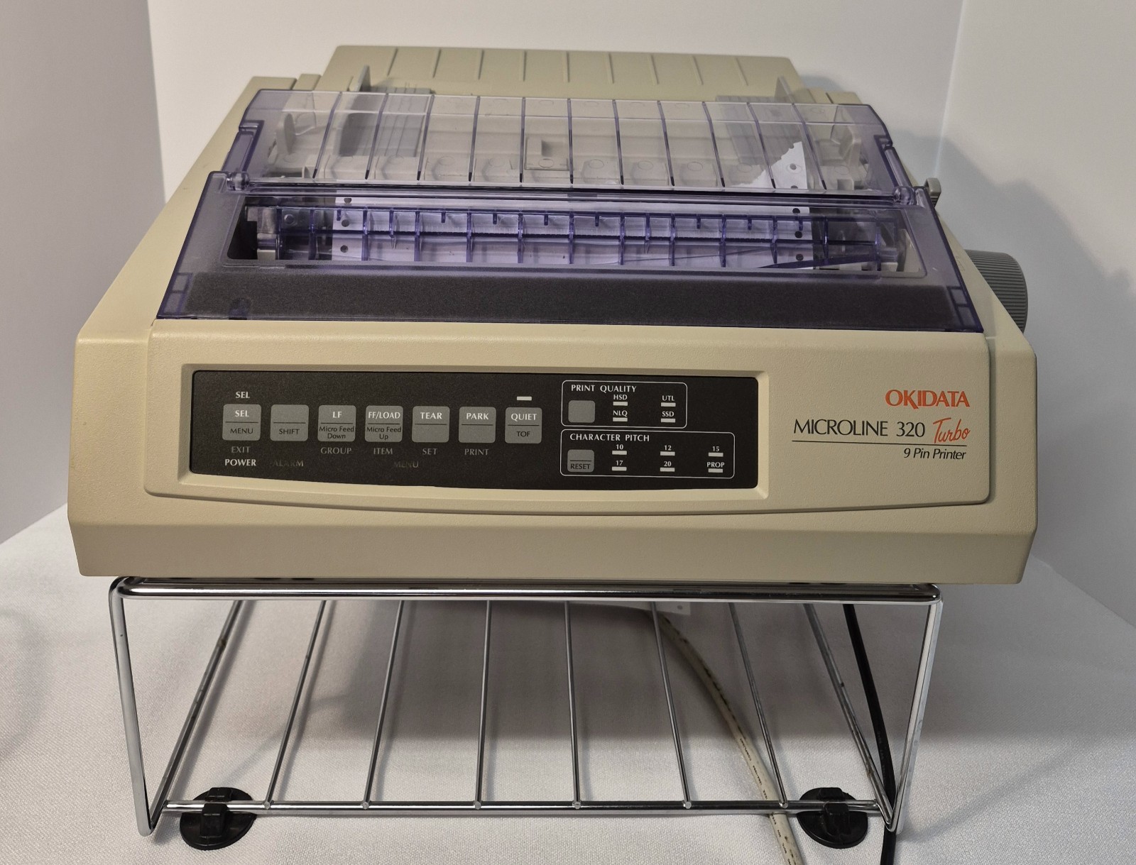 Okidata Microline 320 Turbo Dot Matrix Printer With Accessories 