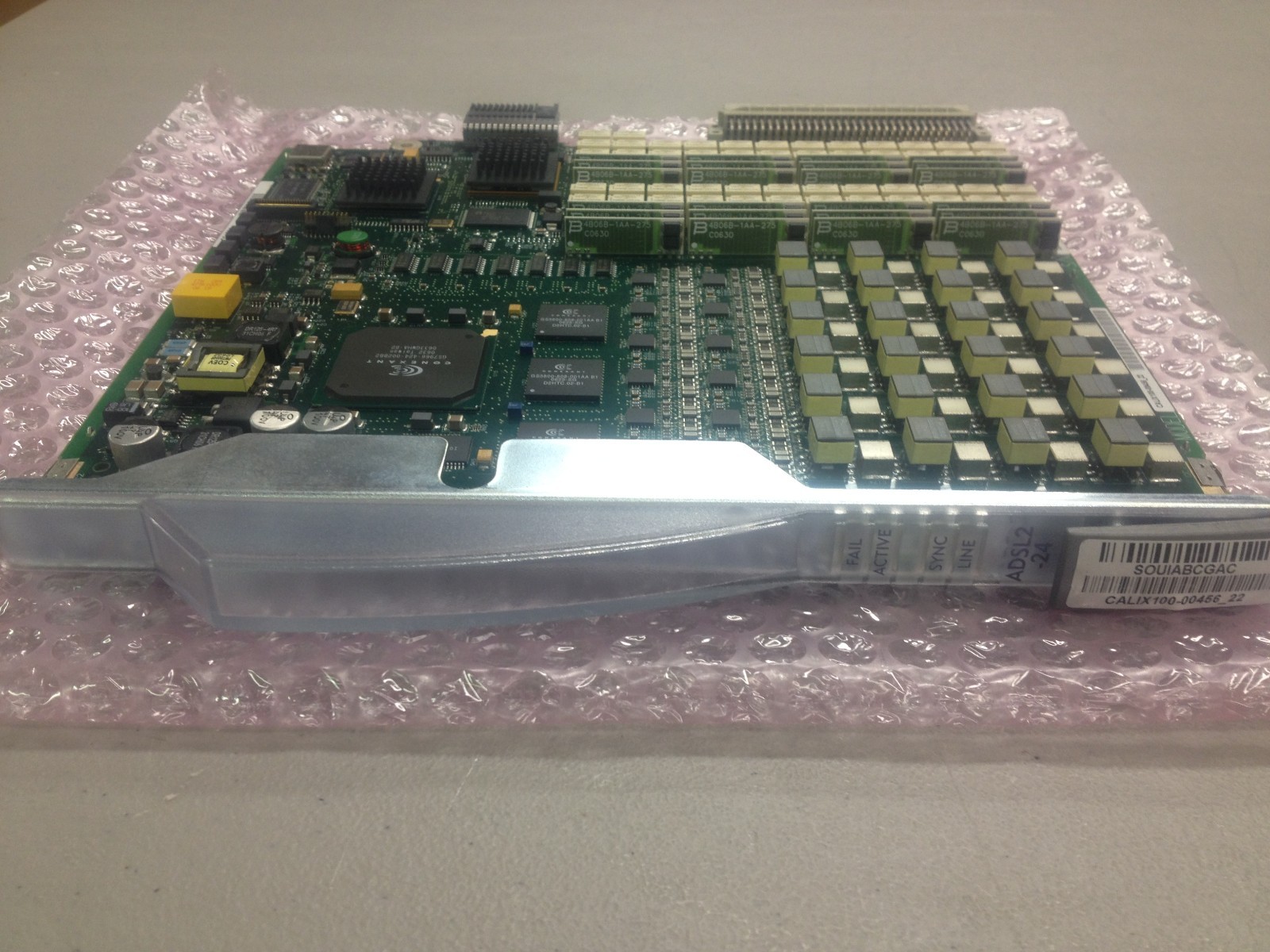 Calix 100-00456 REV 22 ADSL2-24 24-PORT SOUIABCGAC (WE ALSO BUY CALIX)