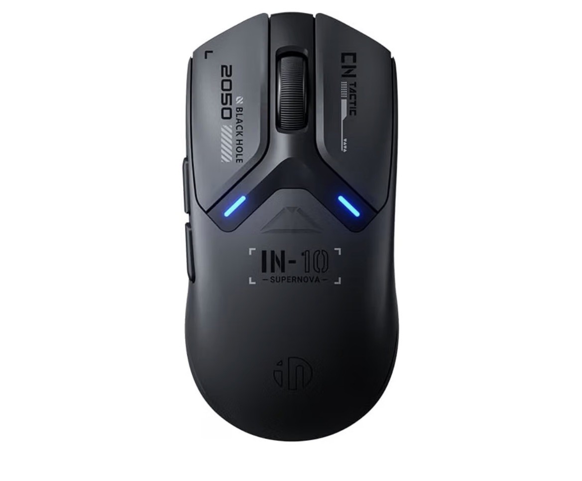IN10P Superlight Wireless Gaming Mouse, 60g, 8K Polling Rate, 26,000 DPI, Tri...