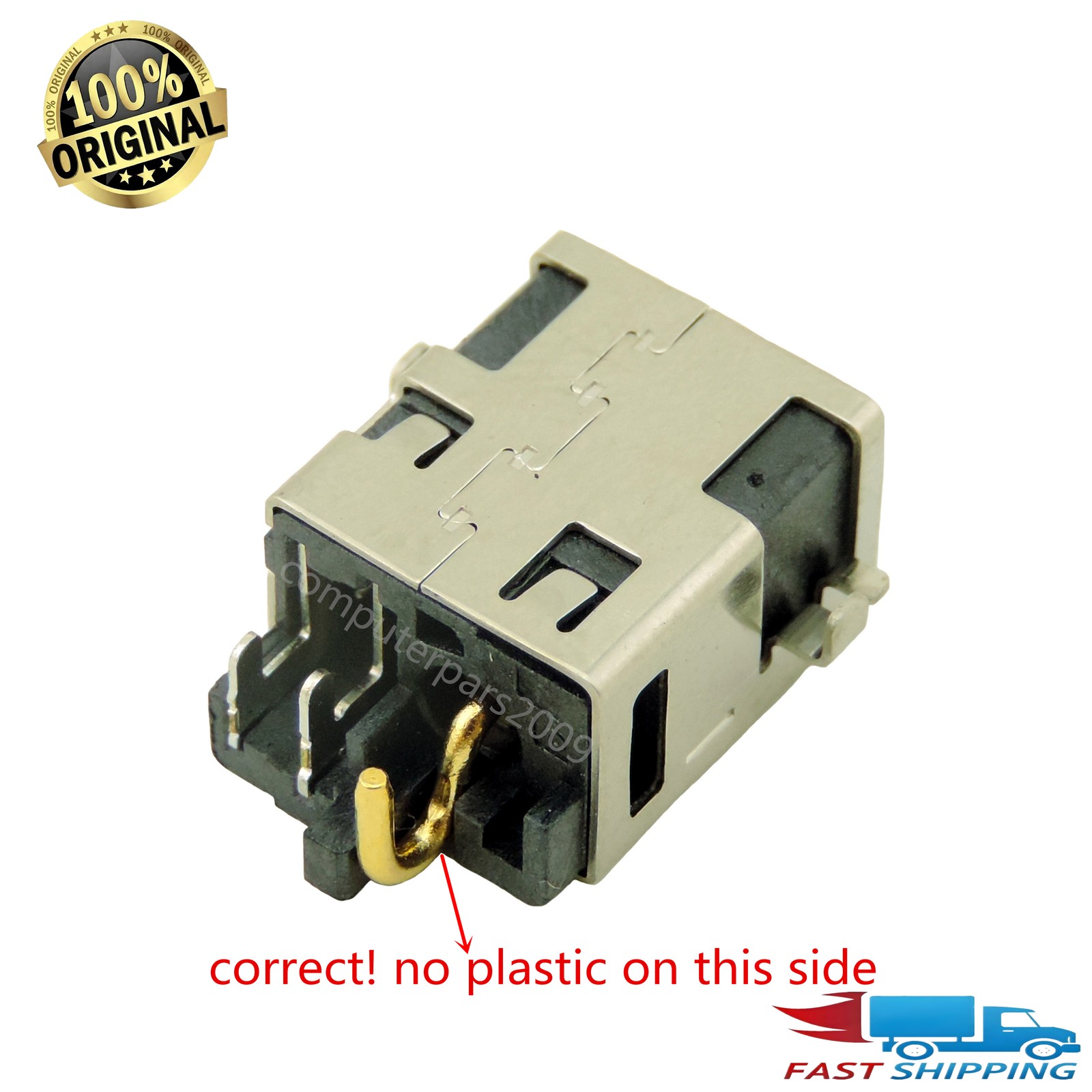 Genuine DC IN Power JACK For MSI GF75 Thin 9SC MS-17F2 9SD MS-17F3 Charging Port