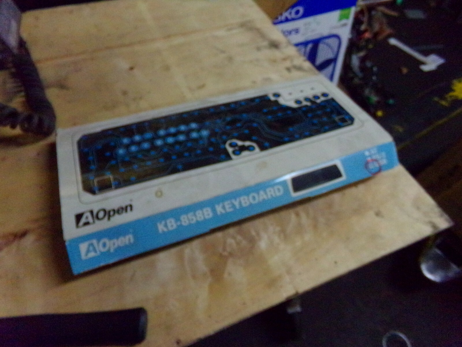 NEW AOpen KB-858B Wired Keyboard  *FREE SHIPPING*