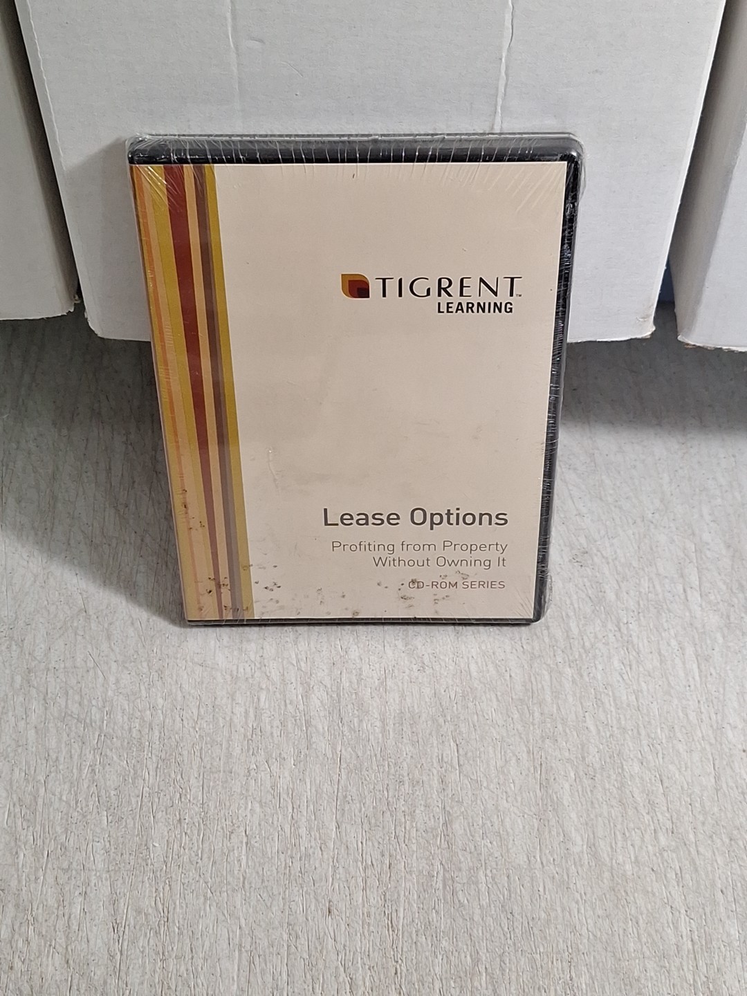 Tigrent Learning Lease Options Profiting from Property CD-ROM Series NEW Sealed