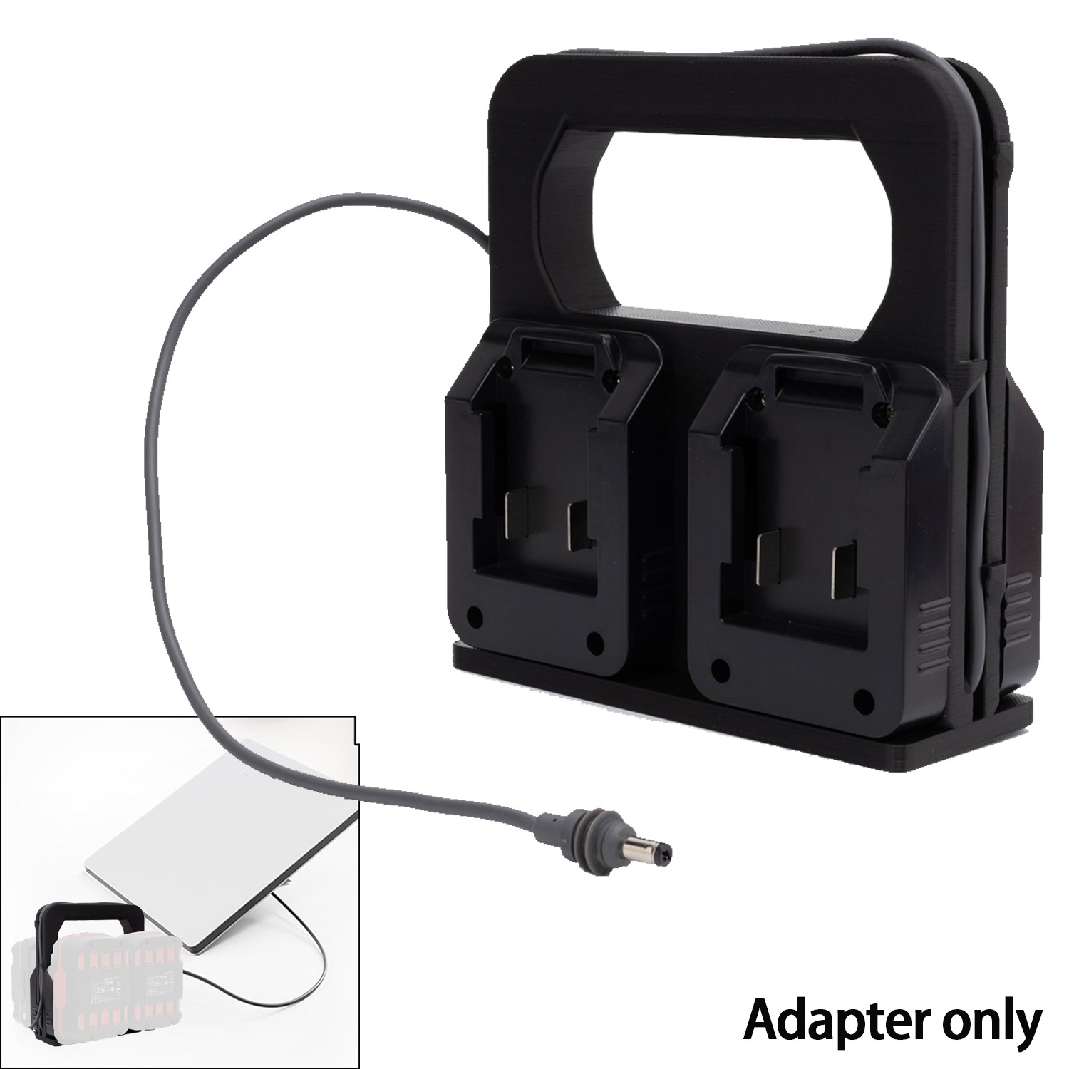 For 4×PARKSIDE Battery to Starlink Mini DC Power Supply Adapter Extended Runtime