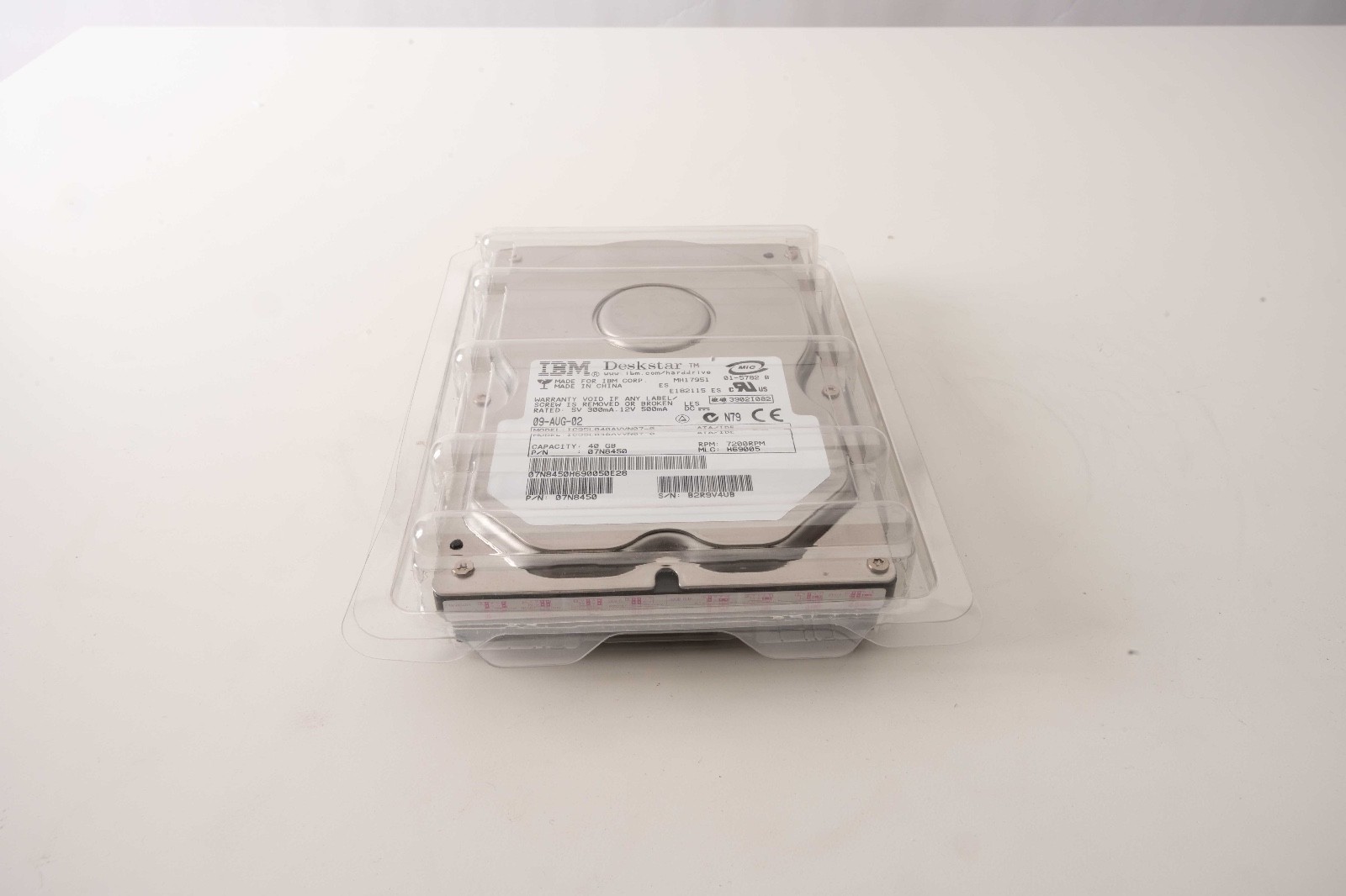 IBM Deskstar 120GXP 40GB Internal 7200RPM 3.5" (IC35L040AVVA070) HDD