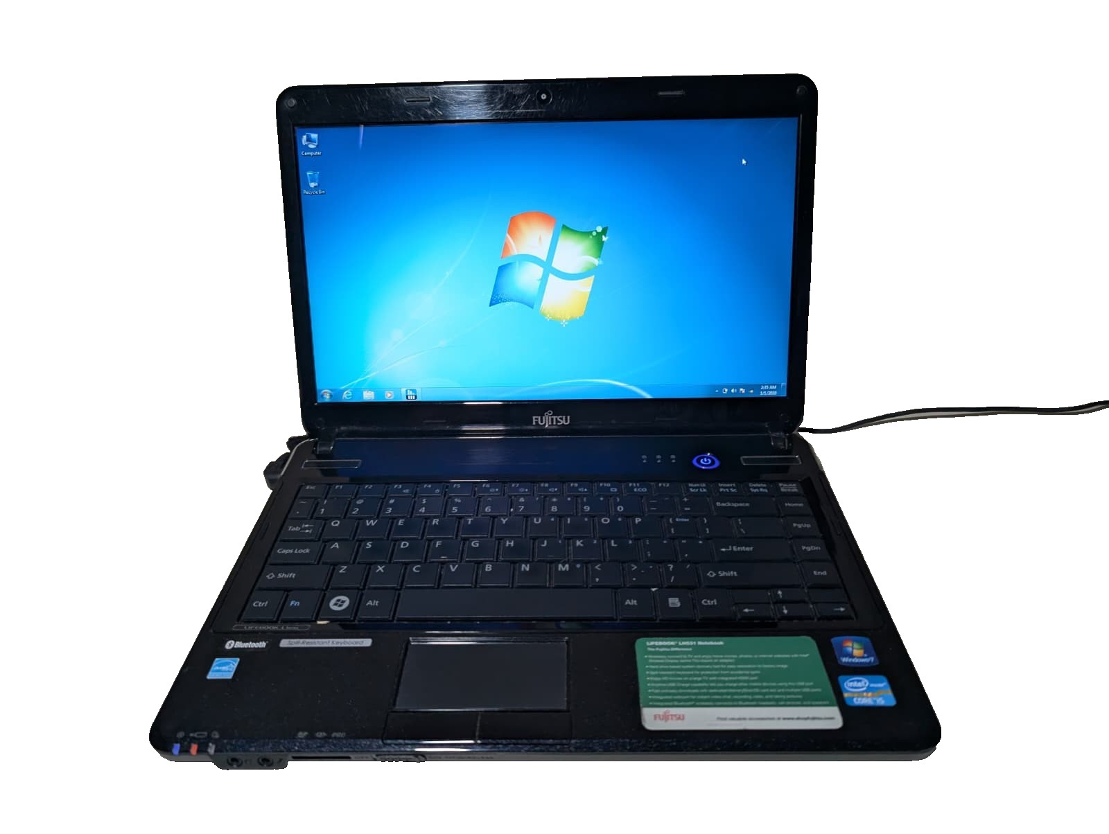 Fujitsu Lifebook LH531 Rare Complete | i5 8GB RAM 180GB SSD | DVD Win 7 64-Bit