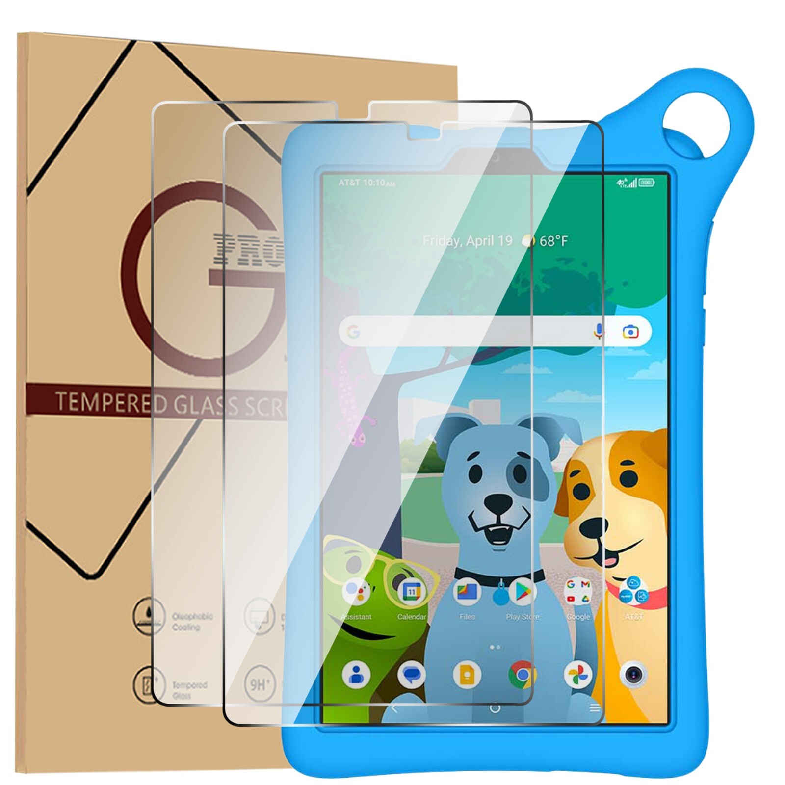 2Pcs For AT&T amiGo Jr. Tab 8.0 2024 Tempered Glass Screen Protector 9H HD Clear