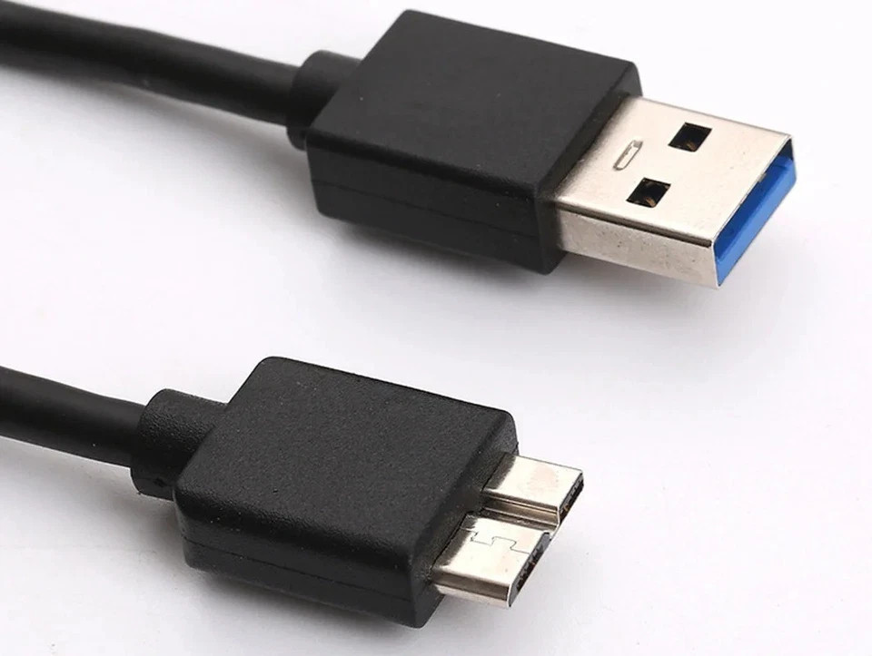 USB 3.0 Type-A to Micro-B Cable for External HDD Hard Drive
