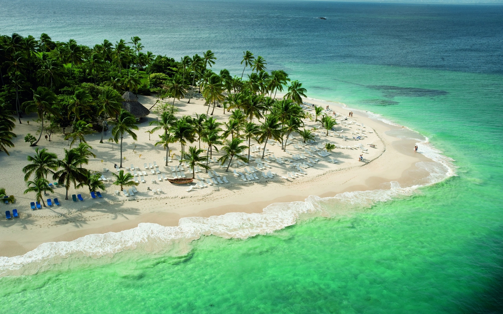 Landscape tropical beach palm Custom Gaming Mat Desk