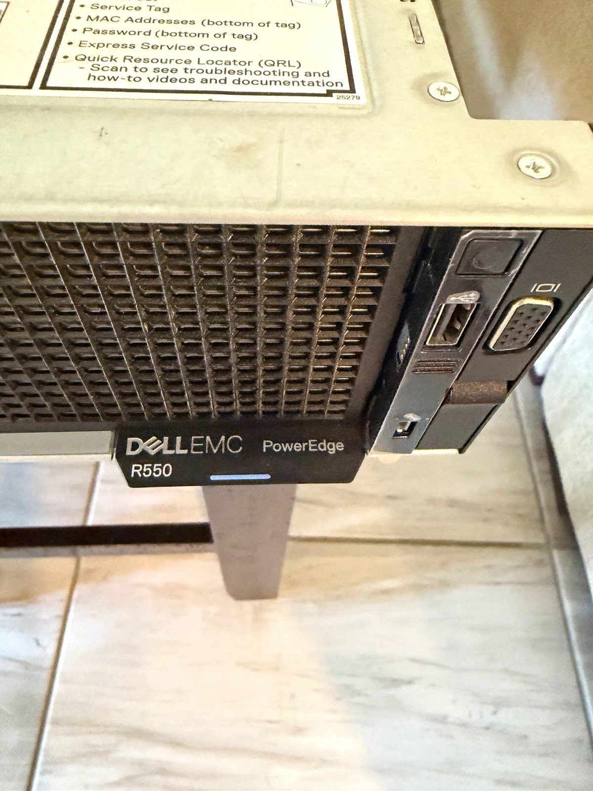 Dell PowerEdge R550 2U Server 256GB RAM 6x 2.4TB SAS PERC H755 Dual CPU