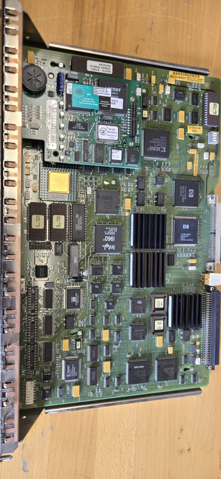 HP A2991-60022 A3453-60010 Telecom Network Processor Board Intel i960 Xilinx FPG