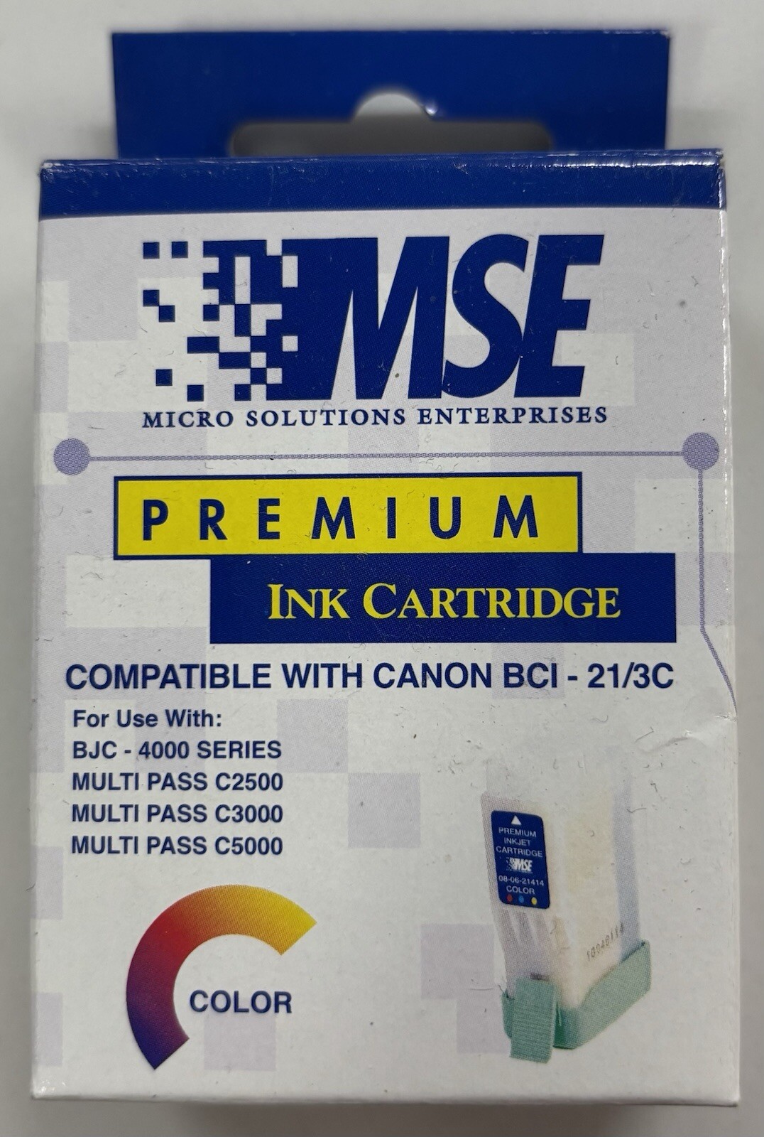 MSE Micro Solutions Enterprises Premium Ink Cartridge CANON BCI - 21/3c COLOR 