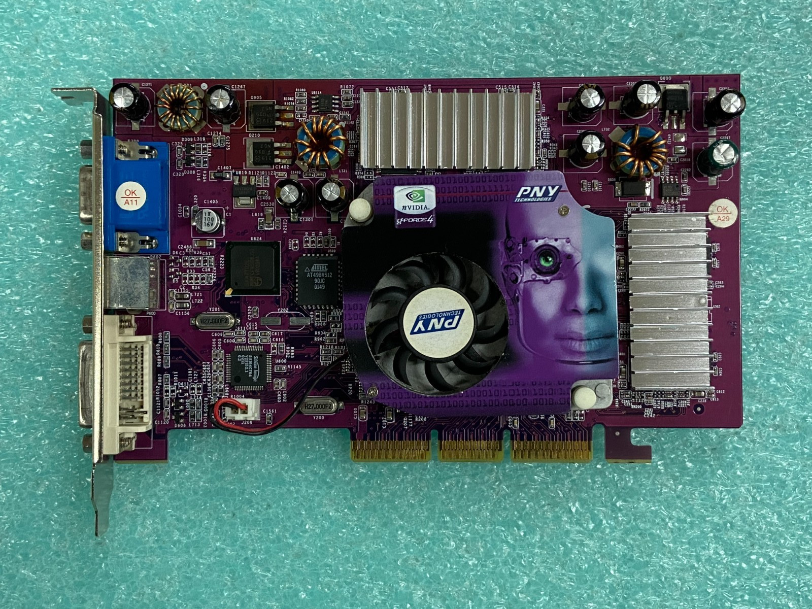PNY NVIDIA GeForce4 Ti 4200 AGP Graphics Card | GPU396