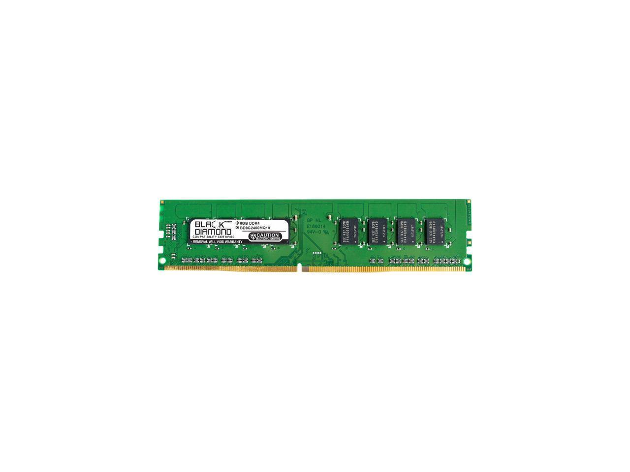 Black Diamond Memory 8GB 288-Pin DDR4 SDRAM DDR4 2400 (PC4 19200) Desktop Memory