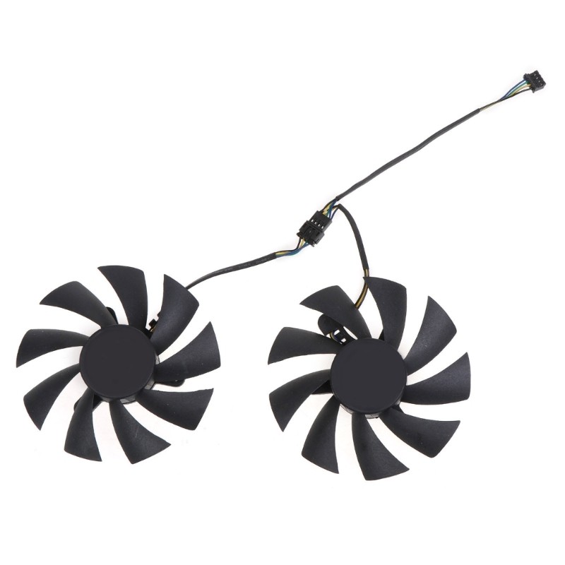 2Pcs 12V GA92A2H 4Pin Graphics Card Cooling VGA Fan for Zotac GeForce RTX 2070