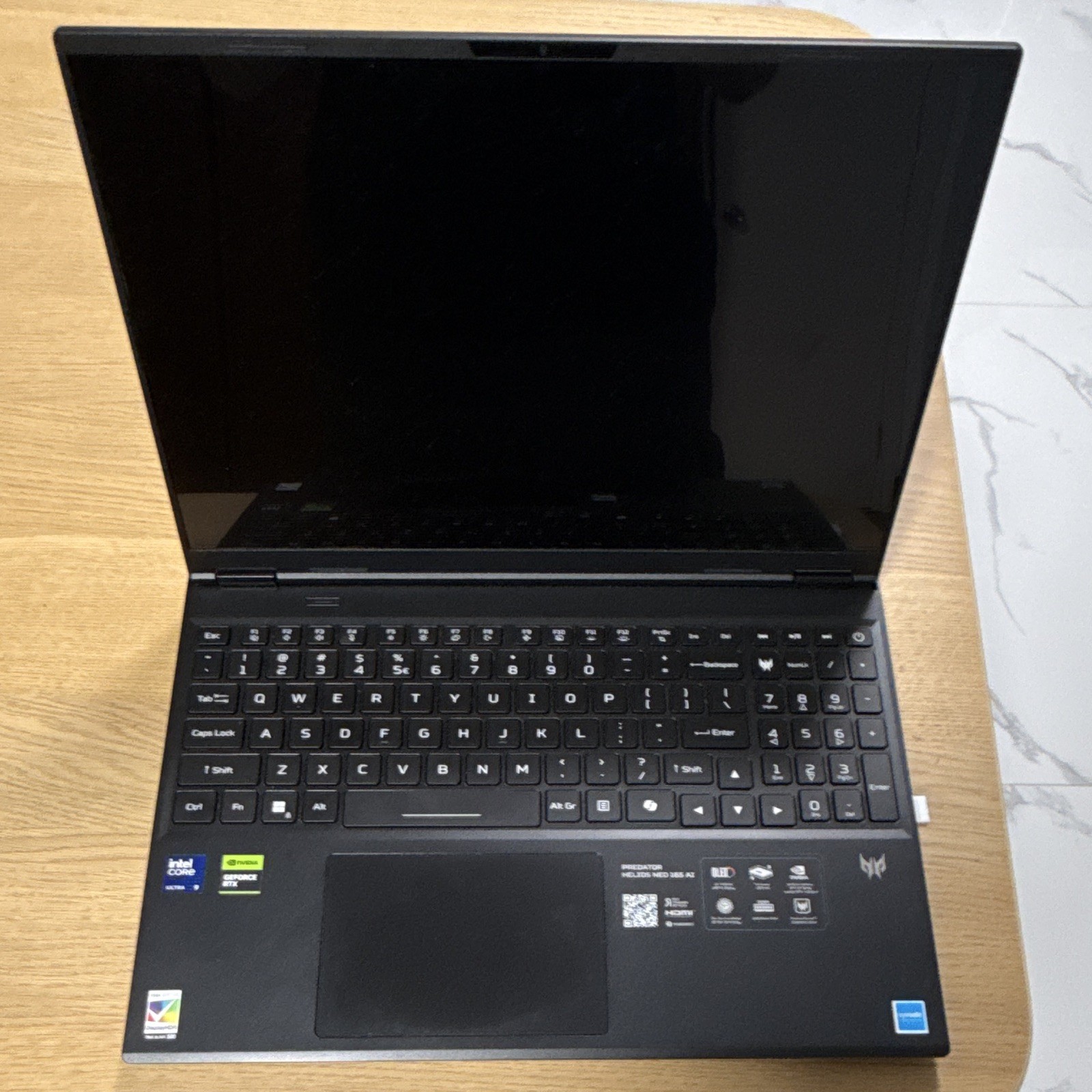 AcerPredatorNeoGamingLaptop 16"OLED IntelCoreUltra9Series RTX 5070 Ti 32GB 1TB