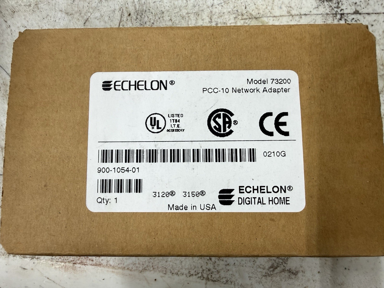 Echelon LONTalk PCC-10 Network Adapter 10 Mbps 1-Port External LONWORKS 73200