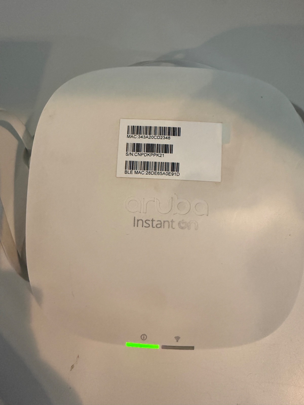 Aruba Instant On AP22 - WiFi 6 Wireless Access Point APIN0505
