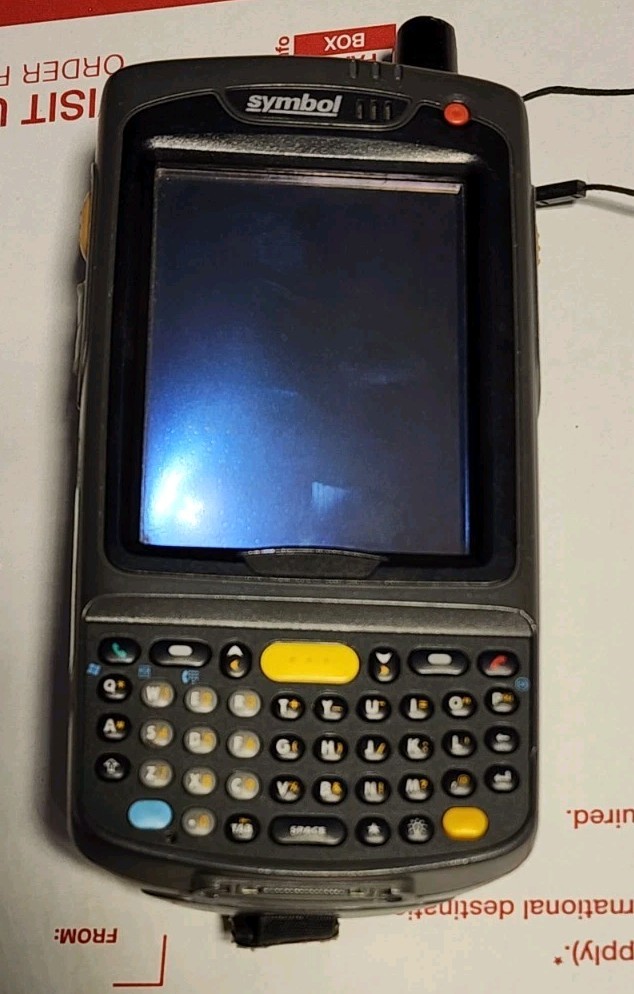 MC70 MC7004 Symbol Wireless Barcode Scanner Microsoft Mobile 5.0