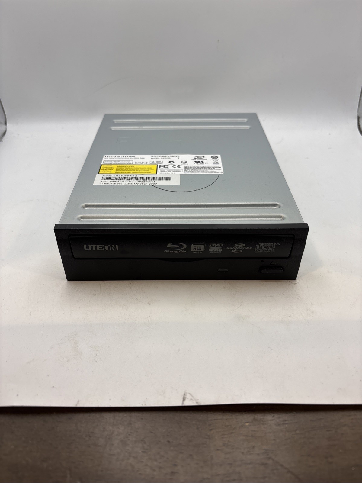 LITE-ON Black 8X BD-ROM 16X DVD-ROM 48X CD-ROM SATA Internal Blu-ray iHES208-08