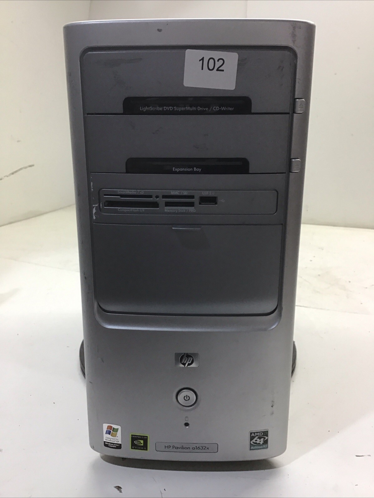 HP Pavilion a1632x AMD Athlon 64 X2 Dual Core 2000MHz 3GB NO HDD