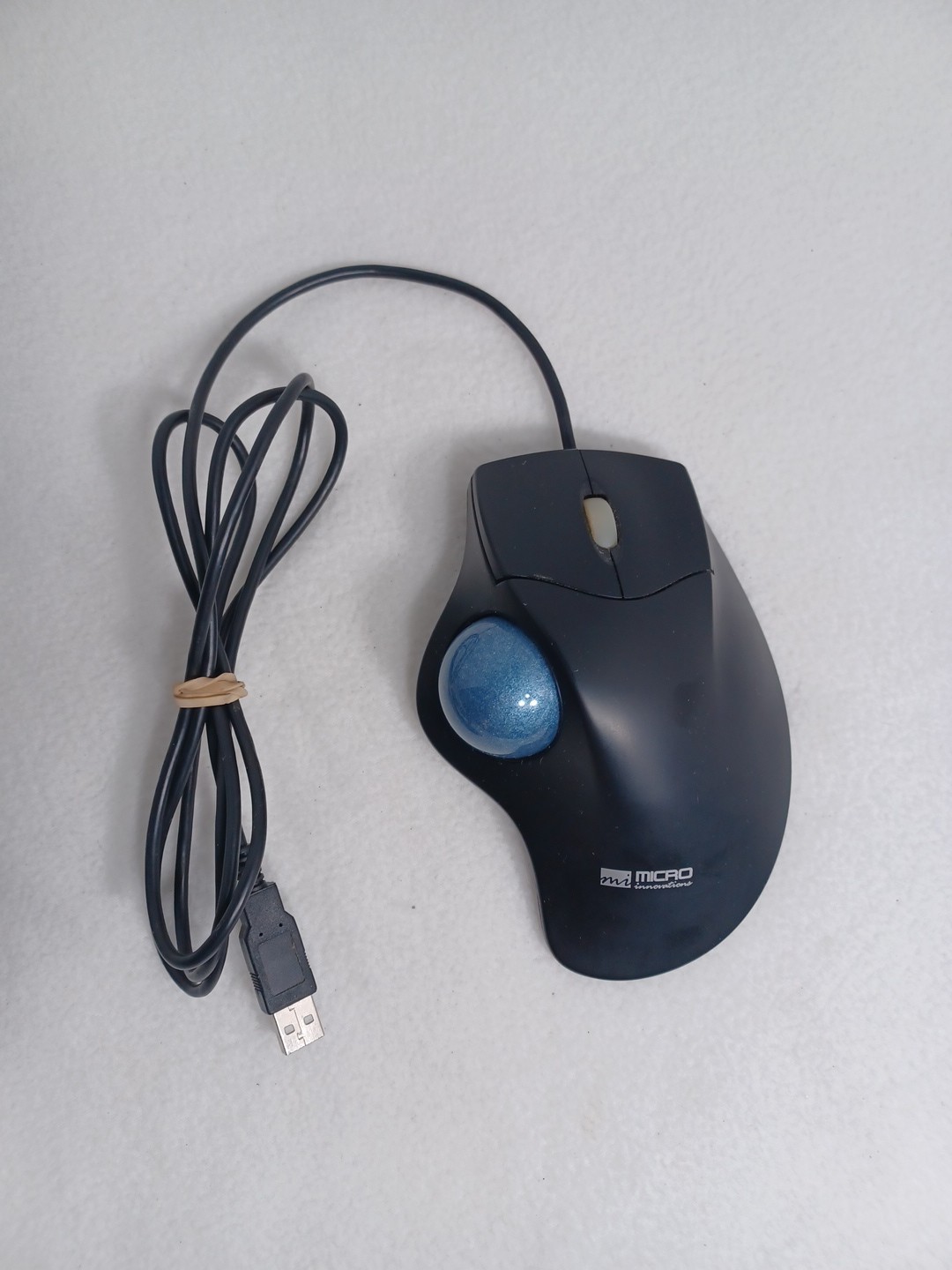 Micro Innovations Scroll Track Optical Trackball Mouse USB - Works