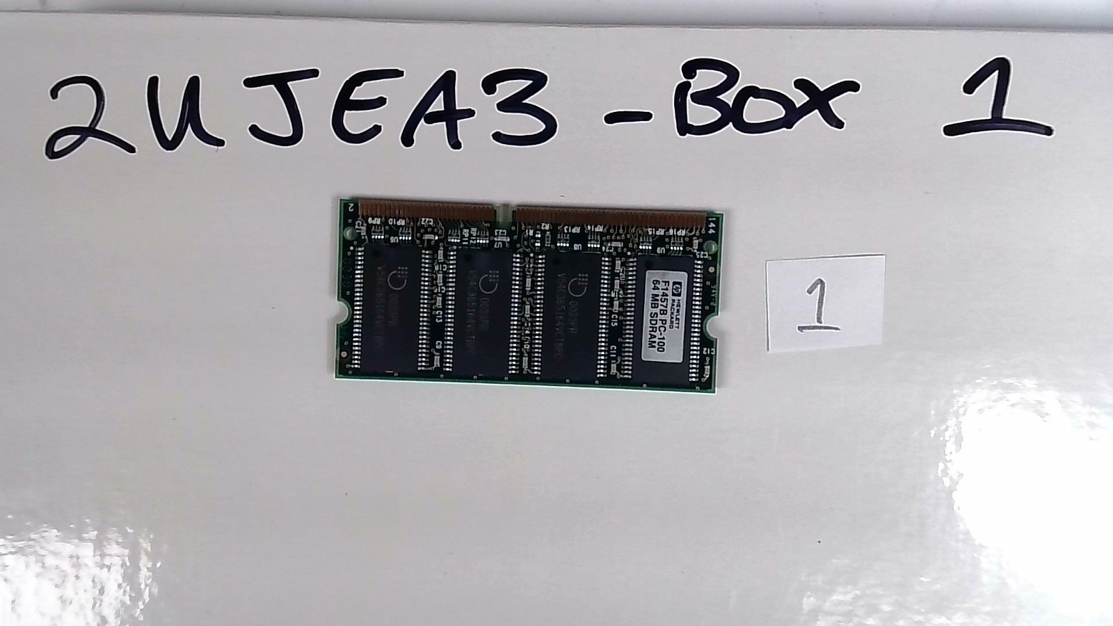 HP Genuine 64MB PC100 Non ECC SO-DIMM SDRAM CL2 144 Pin Memory