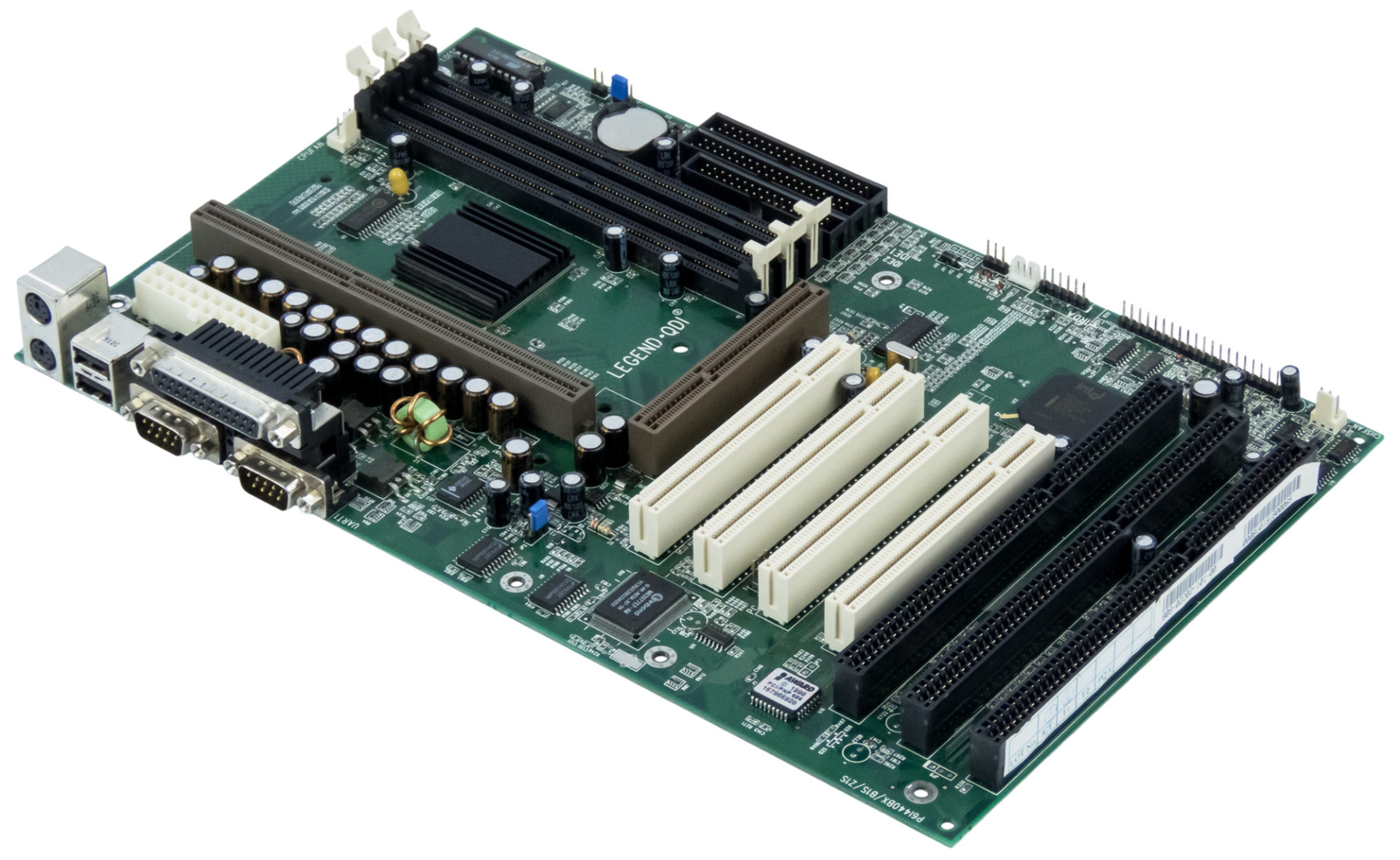 Legend QDI P6I440BX/B1S/Z1S Slot1 Server Board ATX 3x SDRAM 4x PCI 3x ISA AGP