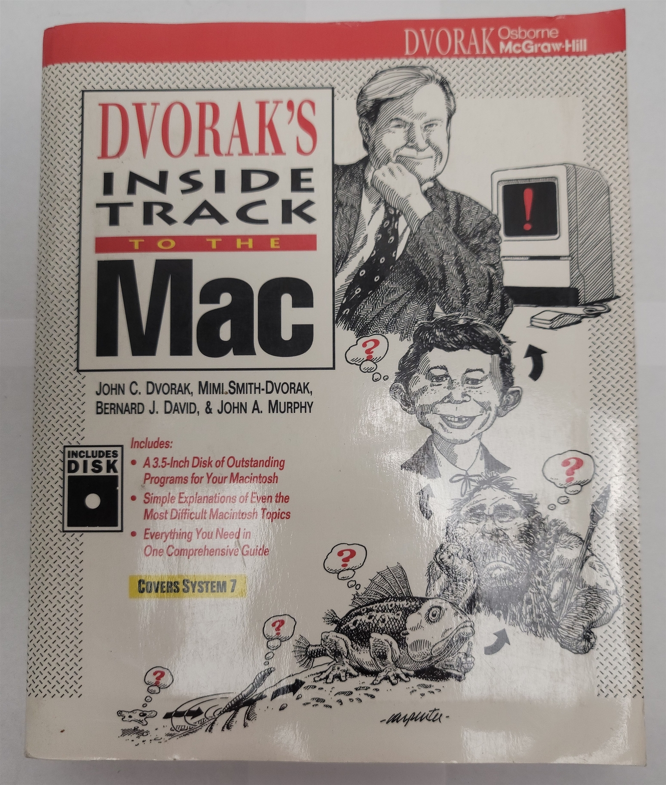 Dvorak's Inside Track To The Mac , 1991, w/ Disk