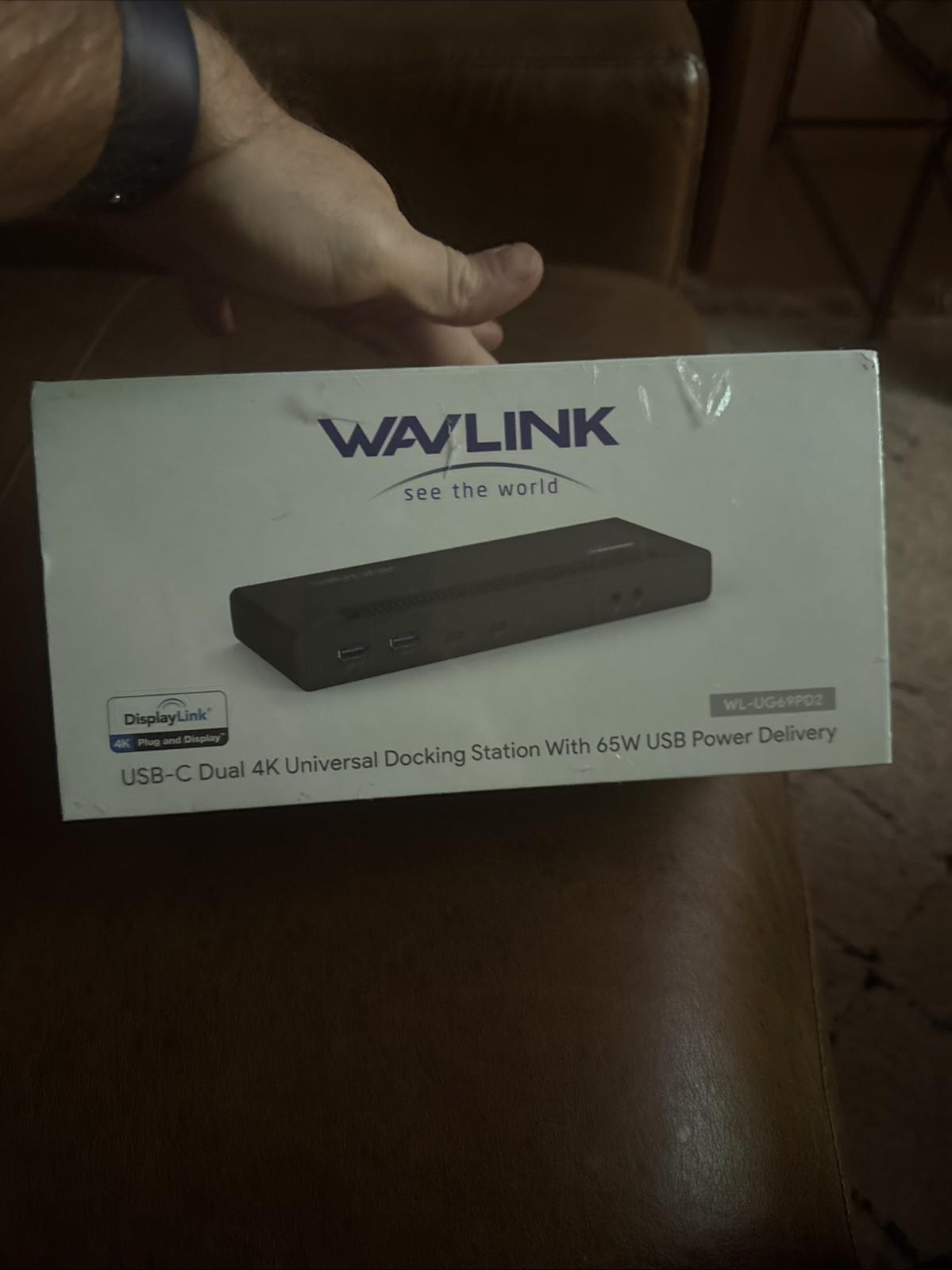 Wavlink WL-UG69PD2 USB-C Dual 4K Universal Docking Station with 65W Power