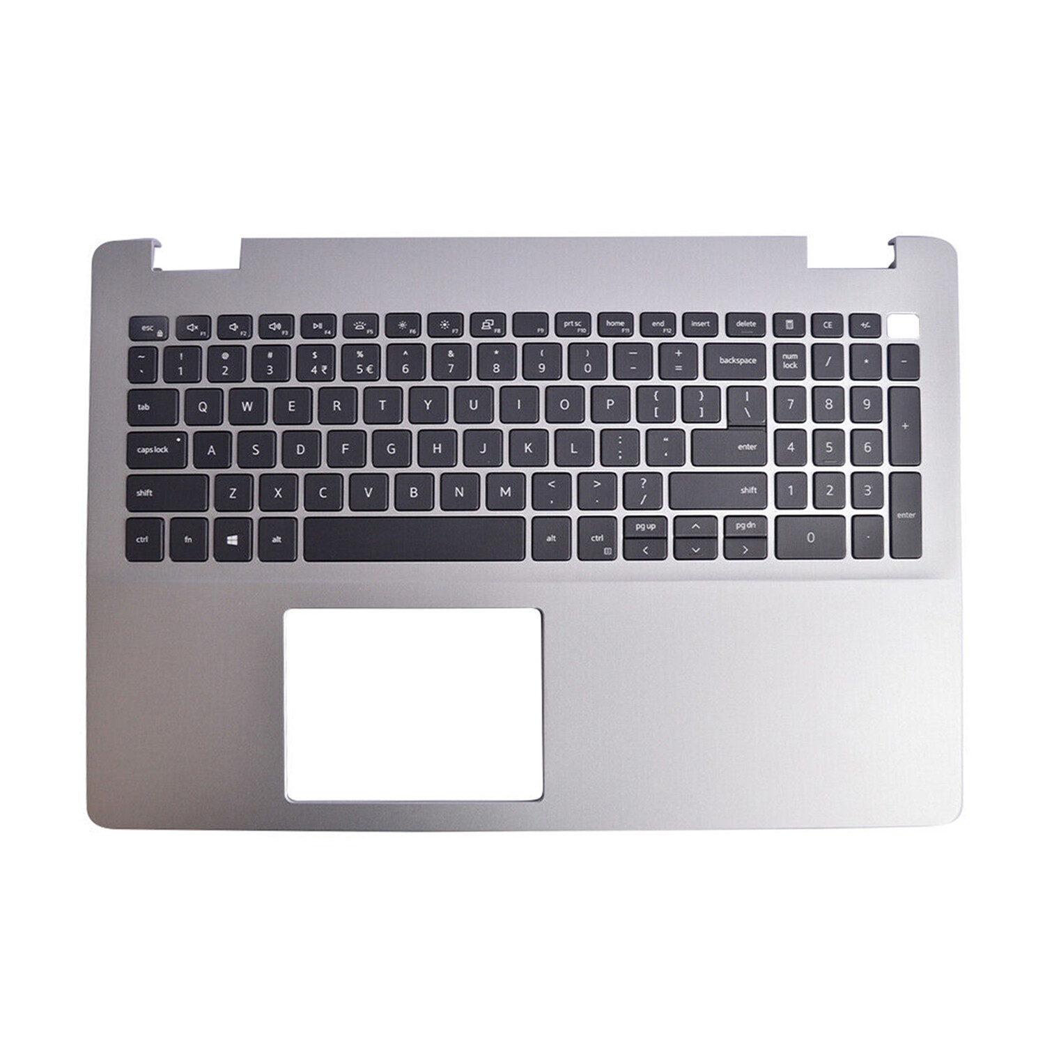 V5JHC 0V5JHC Palmrest w/Backlit Keyboard NO-Type-C Silver For Dell Inspiron 5593