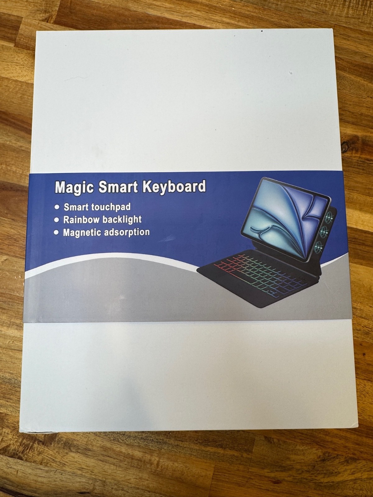 TabletKeyer Magic for iPad Air 13inch(M4 2026/M3 2025/M2 2024)Keyboard Case