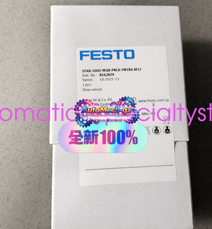 1PCS NEW FESTO SFAB-200U-WQ8-PNLK-PNVBA-M12 Flow sensor shipping Via DHL/Fedex