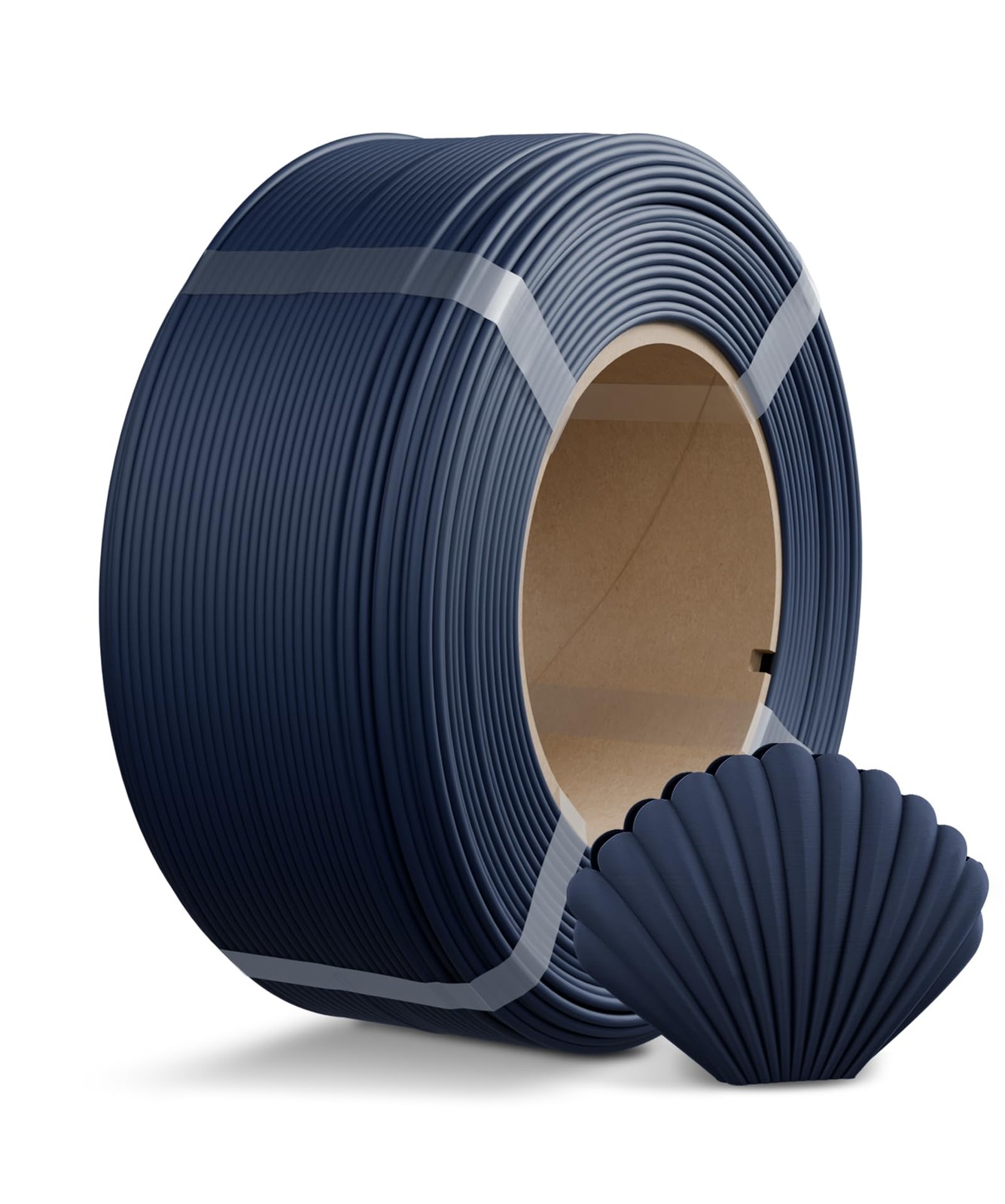 Overture Matte PLA Filament Refill, 1KG Matte Navy Blue