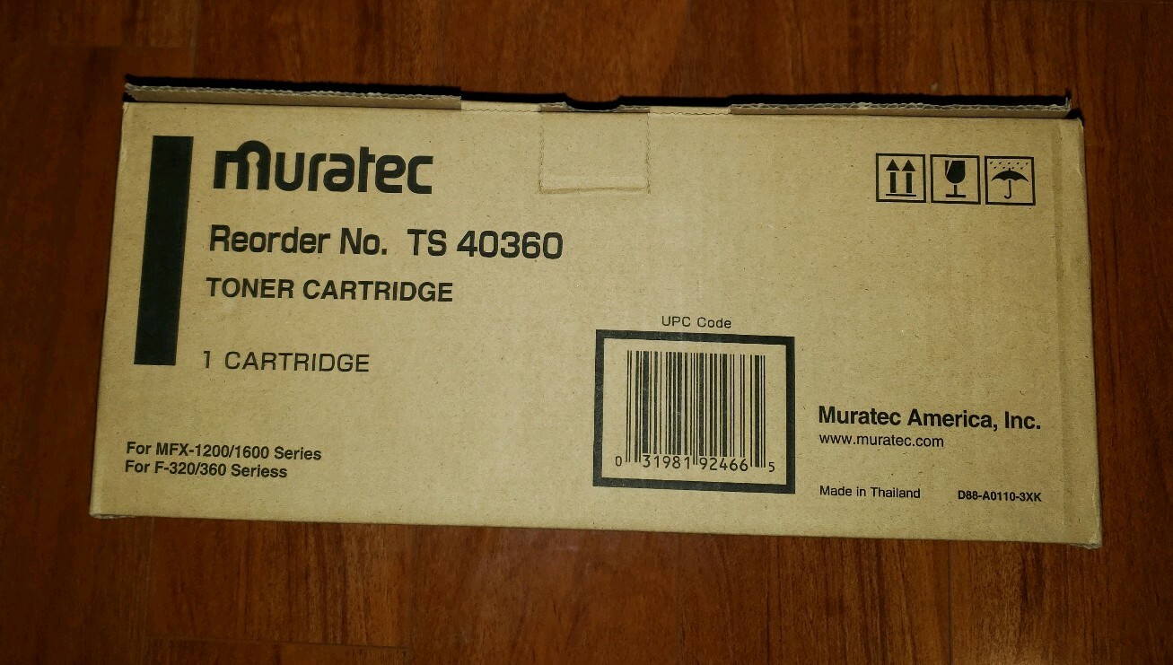 TS40360 MURATEC TONER CARTRIDGE