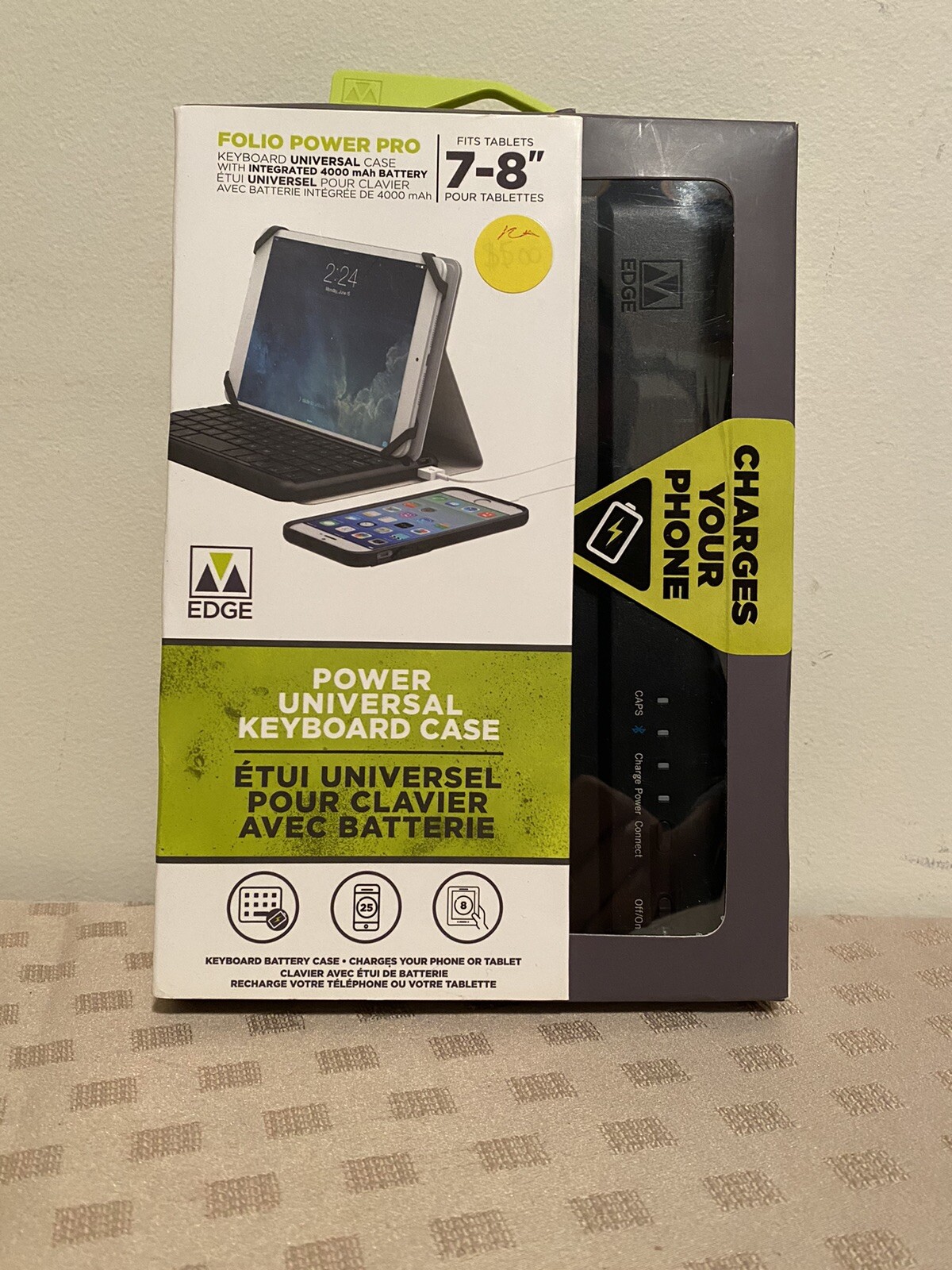 Medge power universal keyboard case NEW