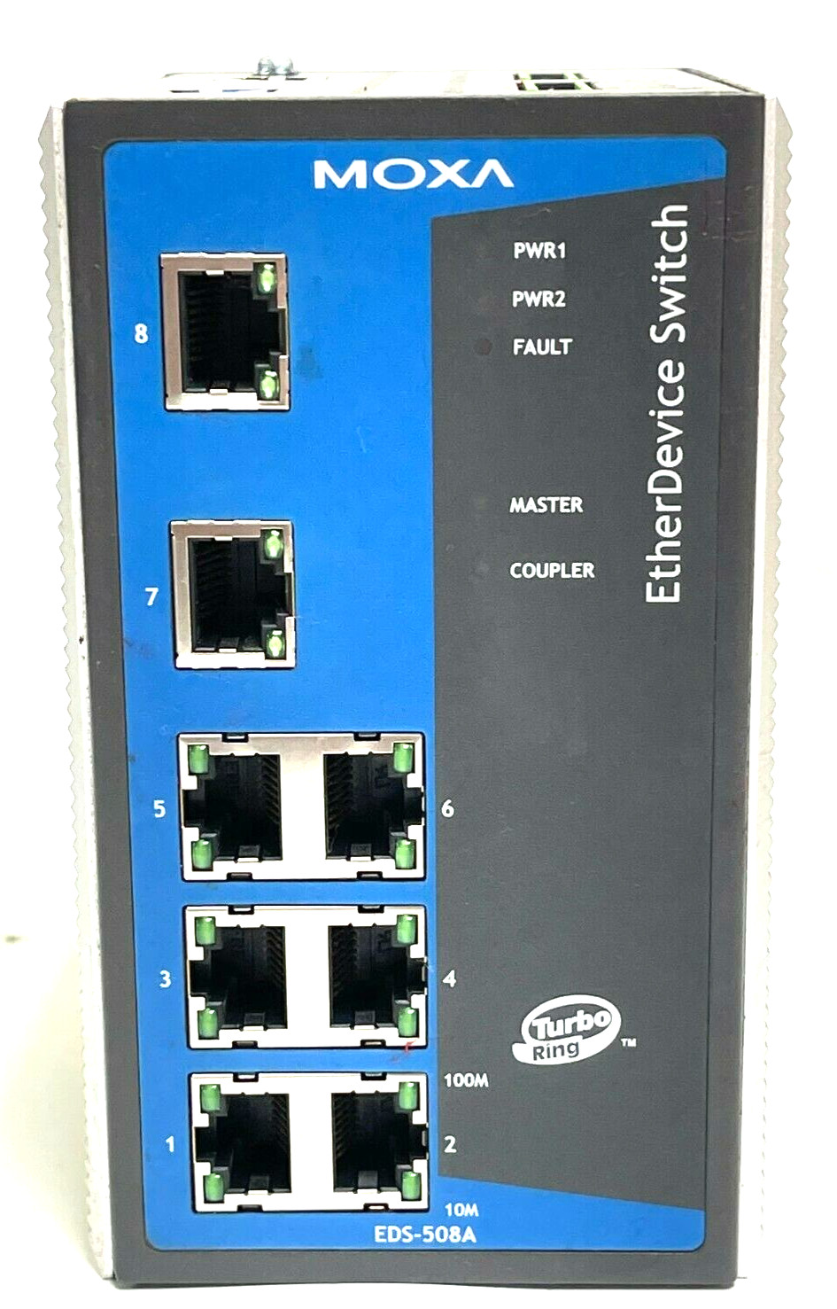 MOXA EDS-508A , 8 PORT , 508 SERIES ETHERDEVICE SWITCH 
