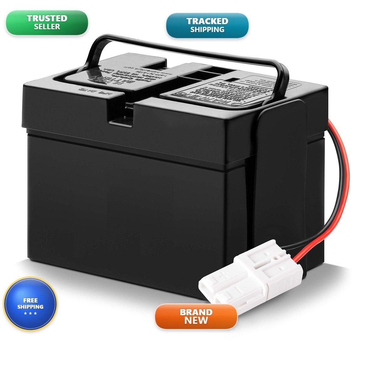 VAIX 12V 12Ah Battery For Rollplay 12 Volt GMC Chevy Pickup Child Ride On Car