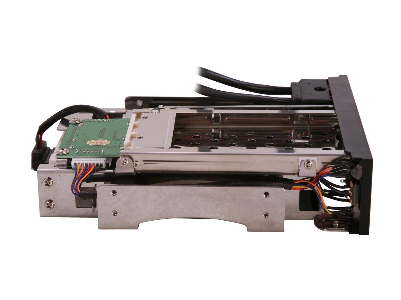 Dual Bay Mobile Rack for both 2.5" and 3.25" SATA HDD, Plus 2 USB 3.0 5.25"