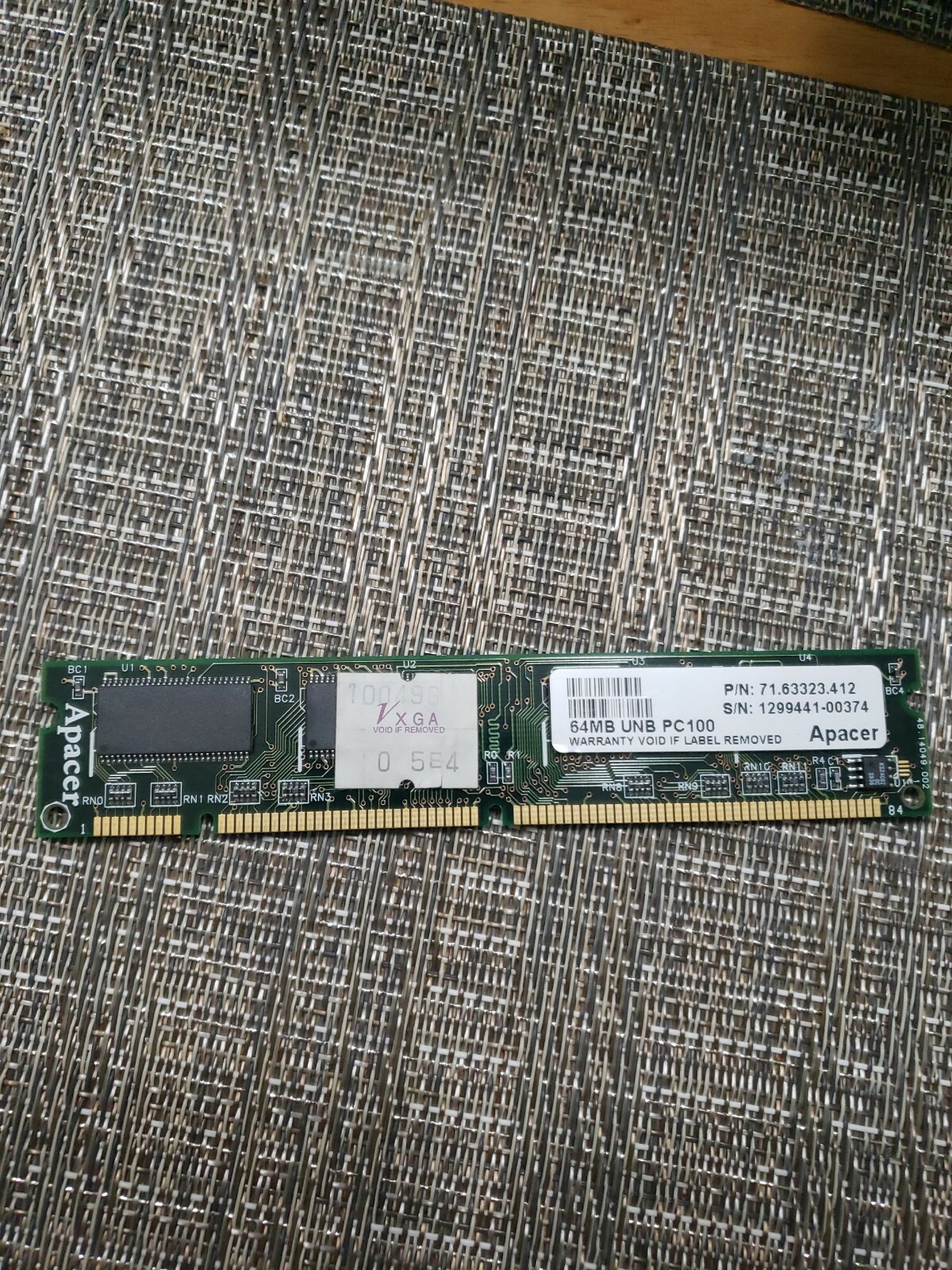 Apacer 64MB Memory 71.63323.412