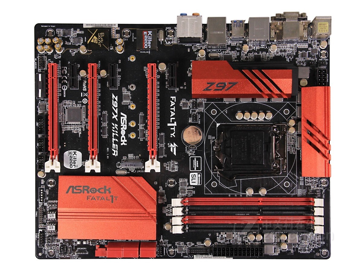 For ASROCK Fatal1ty Z97X Killer motherboard LGA1150 32G VGA+DVI+HDMI ATX Tested
