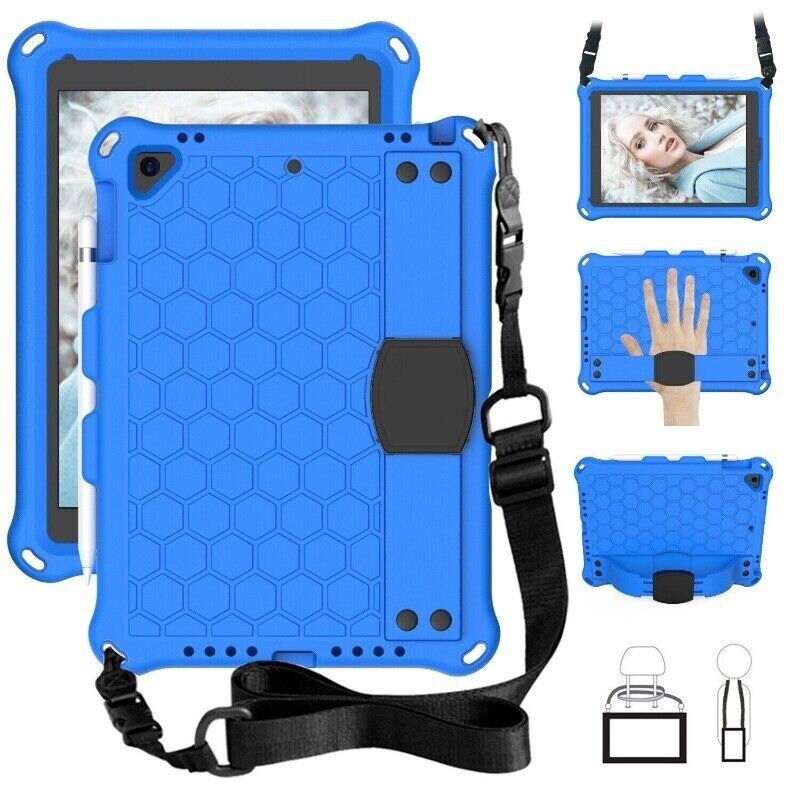 Fr iPad 5/6/7/8/9/10th Mini 1/2/3/4/5/6/7th Shockproof EVA Stand Case Cover