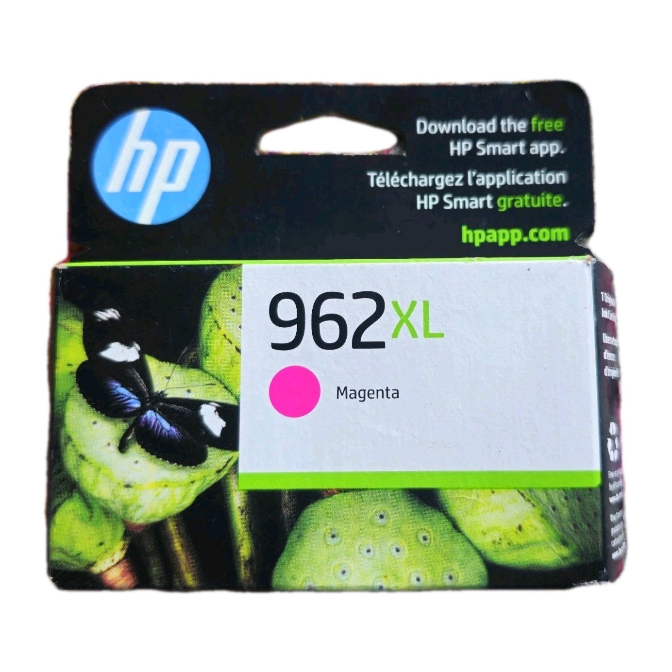 NEW GENUINE OEM HP 962XL High Yield Magenta Ink Cartridge - Exp. 09/2024